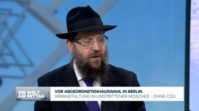 המסר הלא מתנצל של הרב החרדי - הפך לוויראלי בגרמניה