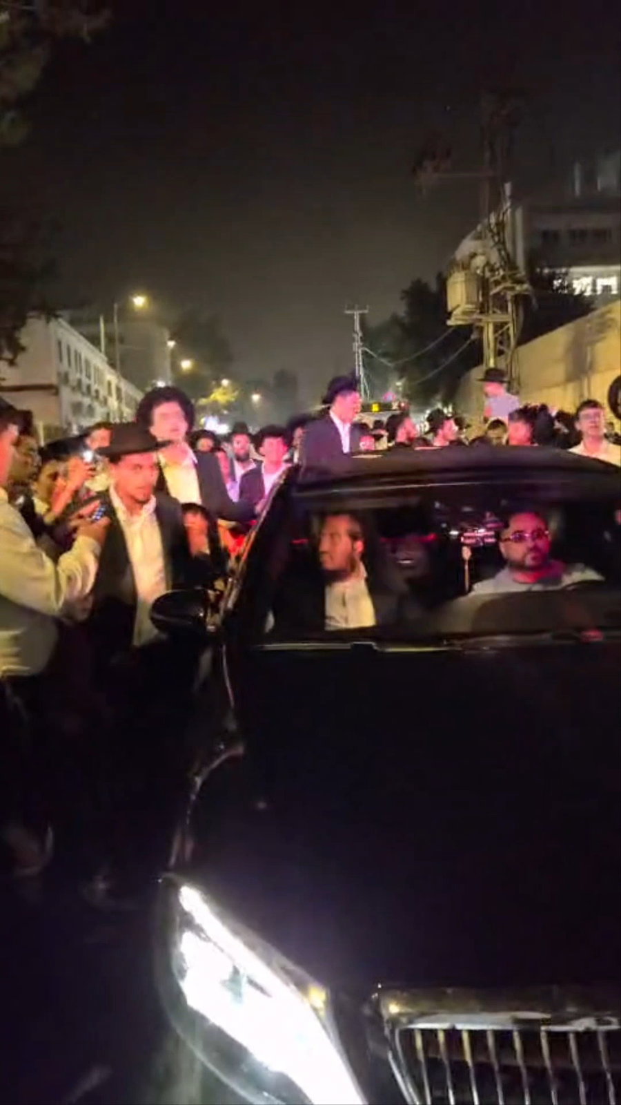קבלת פנים לאסיר עולם התורה בבית וגן 