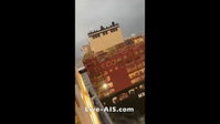 חרדה על הסיפון: ספינת התענוגות התנגשה באונייה - כך זה נראה בזמן אמת