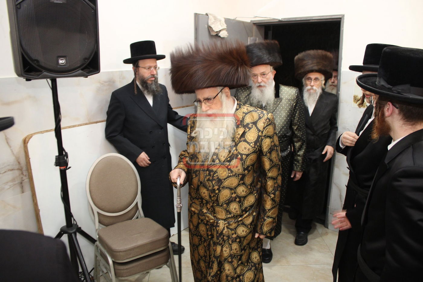 שבע ברכות לנכדת האדמו"ר מצאנז, בב"ב