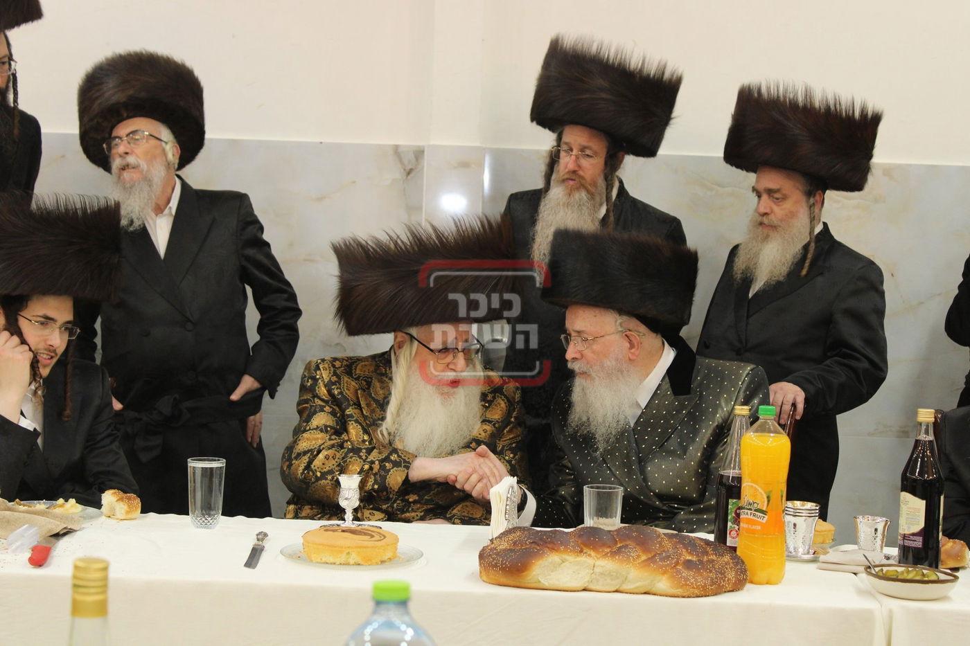 שבע ברכות לנכדת האדמו"ר מצאנז, בב"ב