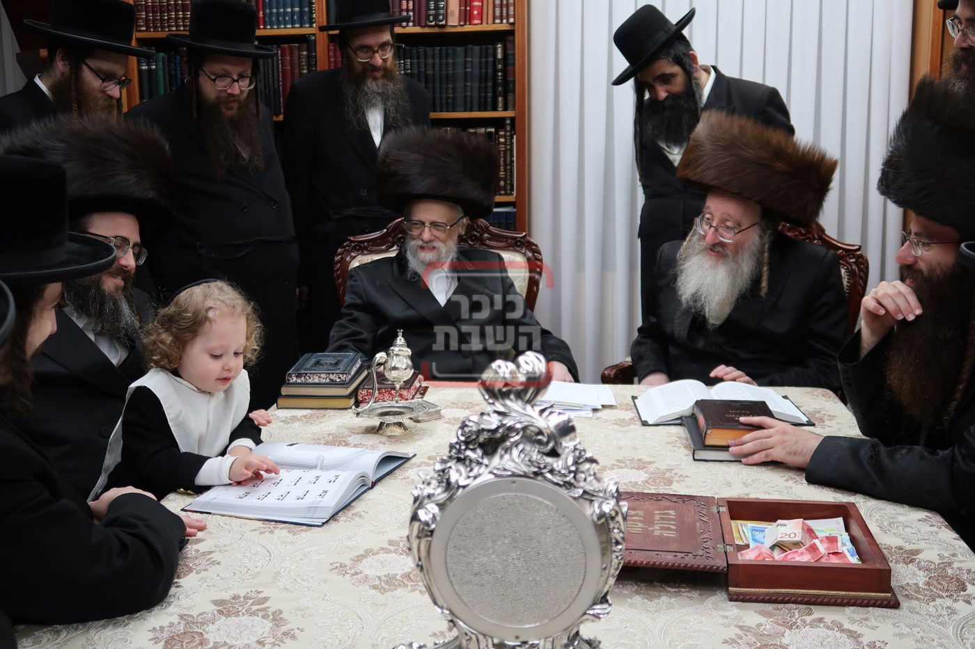 האדמו"ר מביאלה בביקור אצל האדמו"ר מסערט ויז'ניץ