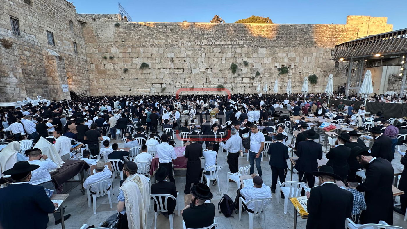 שבעה עשר בתמוז תשפ"ד בכותל המערבי