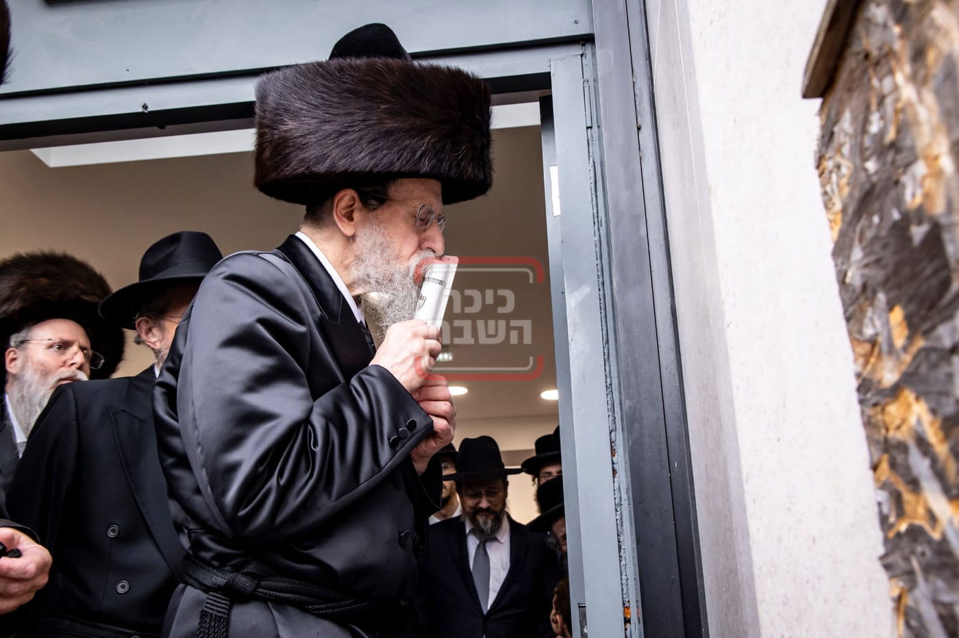 חנוכת הבית והכנסת ס"ת לקלויז הרוז'ינאי במצ'נסטר