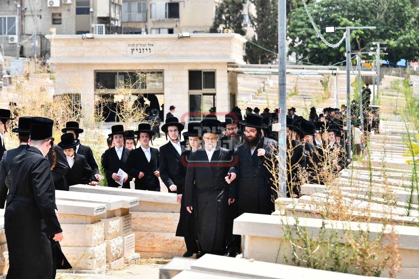 האדמו"ר מסערט ויז'ניץ בציון אביו זצ"ל