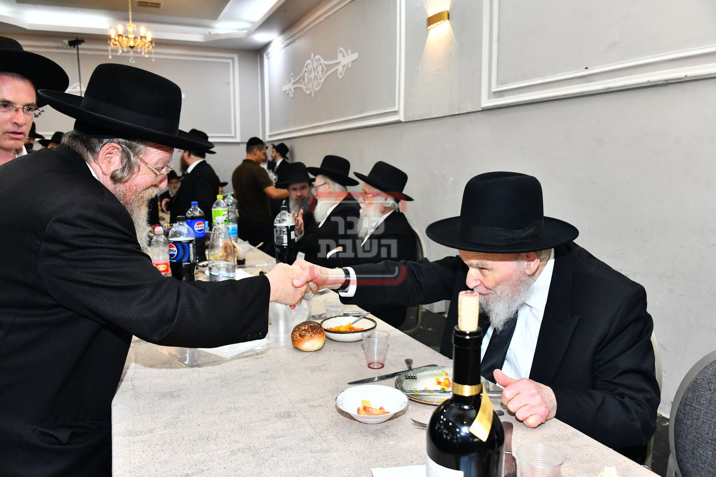 שמחת נישואי נכדת הגרמ"ה הירש