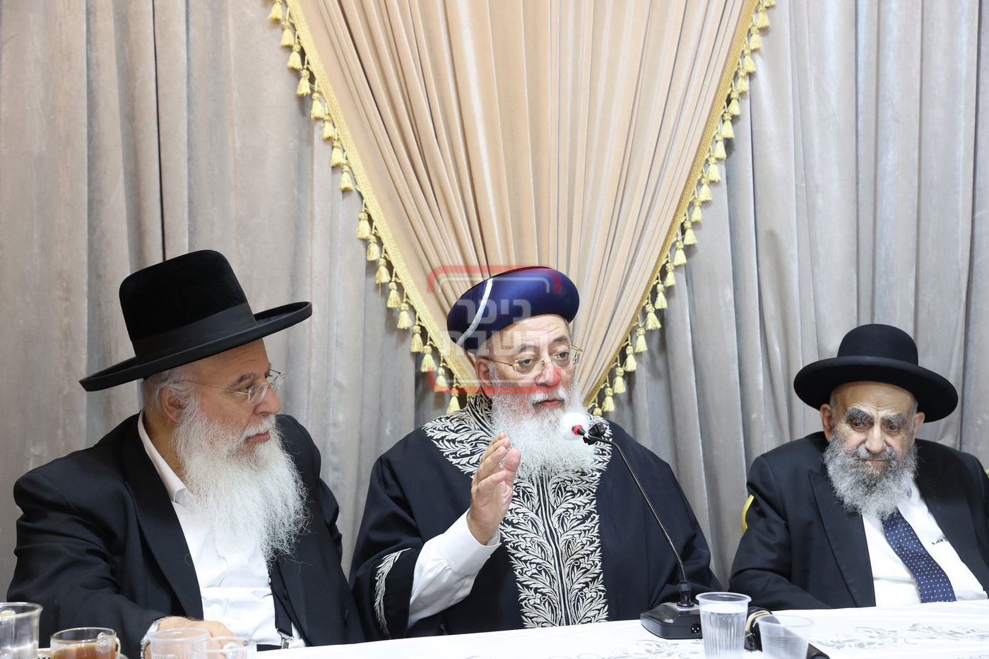 עצרת מספד בישיבת 'נהר שלום' 