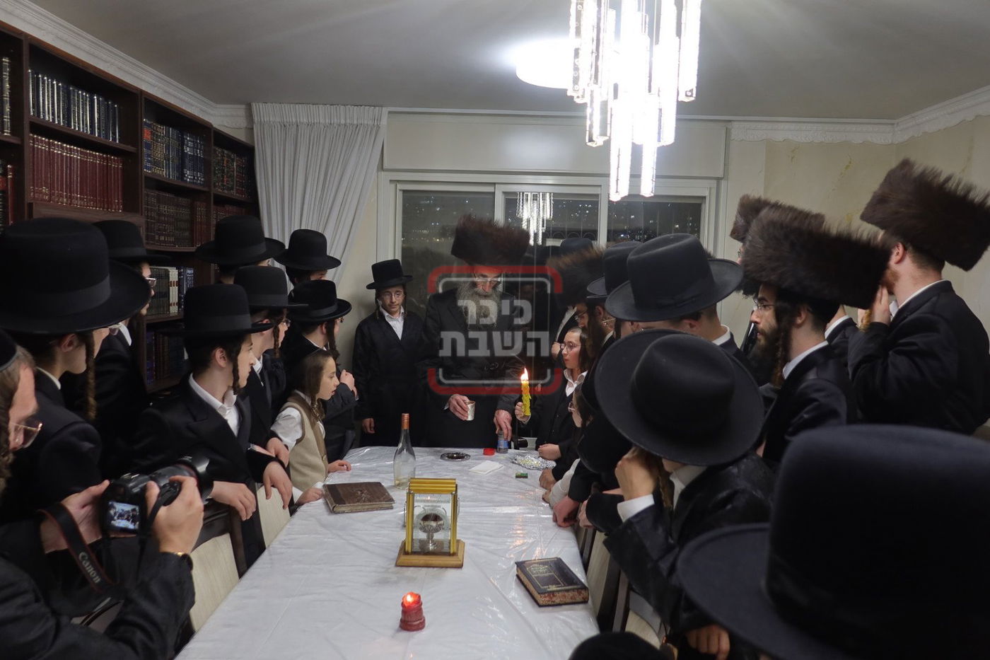 אב"ד אמונת ישראל מאנסי, בביקור בביתר