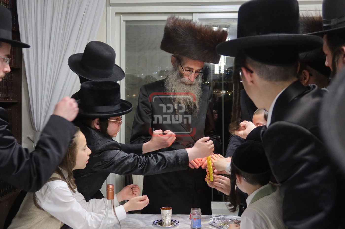 אב"ד אמונת ישראל מאנסי, בביקור בביתר