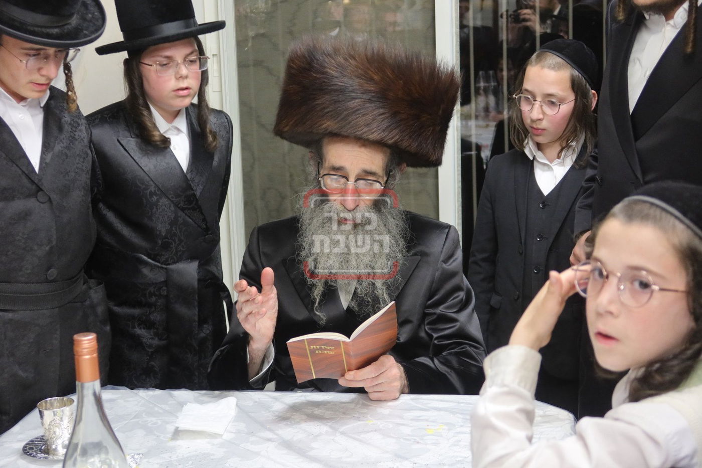 אב"ד אמונת ישראל מאנסי, בביקור בביתר