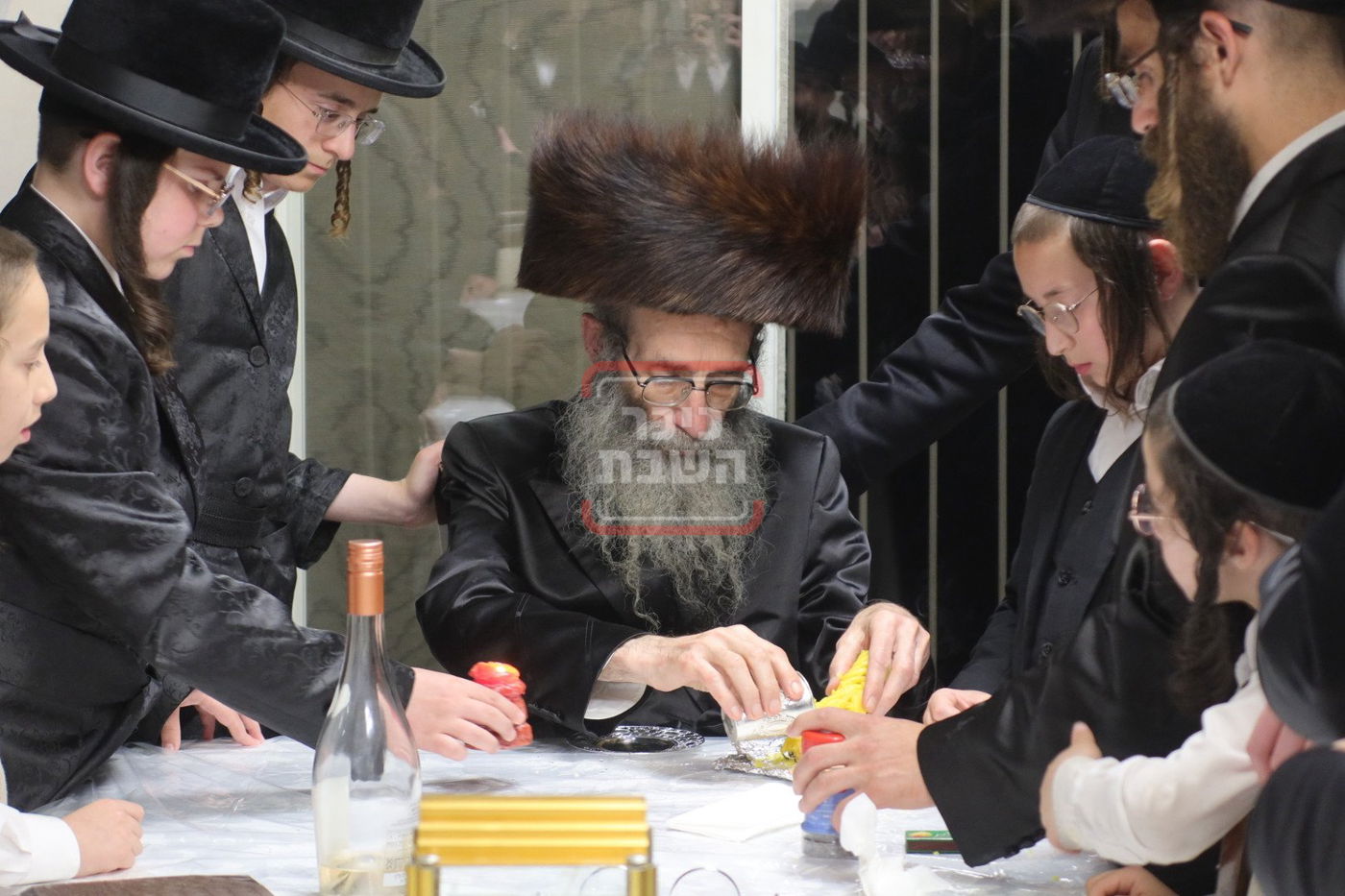 אב"ד אמונת ישראל מאנסי, בביקור בביתר