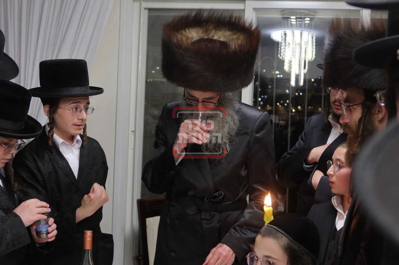 אב"ד אמונת ישראל מאנסי, בביקור בביתר