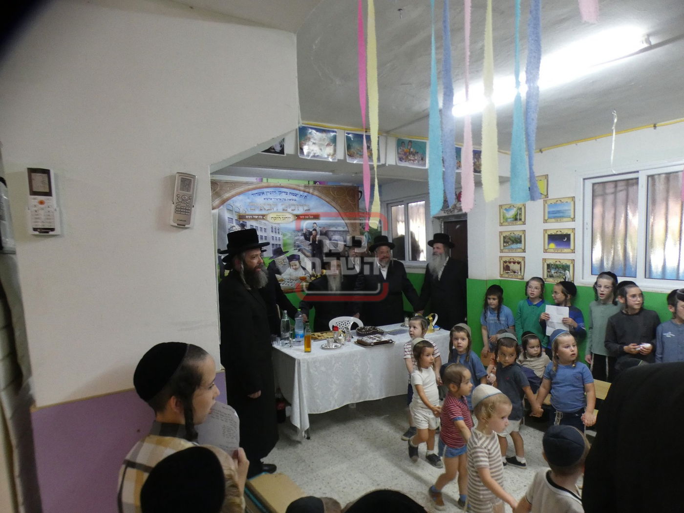 מעמד הכנסת נין האדמו"ר מבעלזא לת"ת ויז'ניץ באשדוד