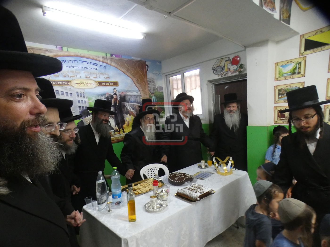 מעמד הכנסת נין האדמו"ר מבעלזא לת"ת ויז'ניץ באשדוד