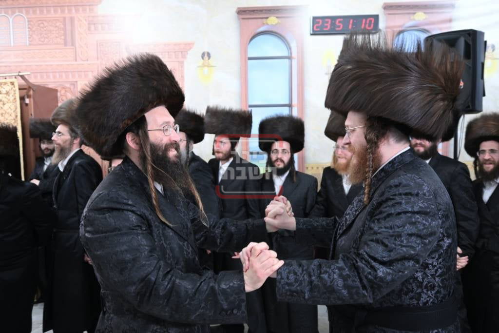 שמחת השבע ברכות בחצה"ק ספינקא בית שמש