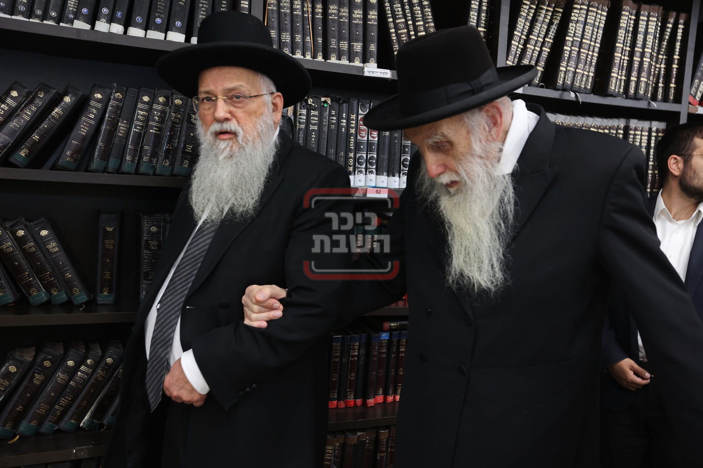 הגאון רבי אהרן פלדמן בשיחה בישיבת 'באר התורה' בבית שמש