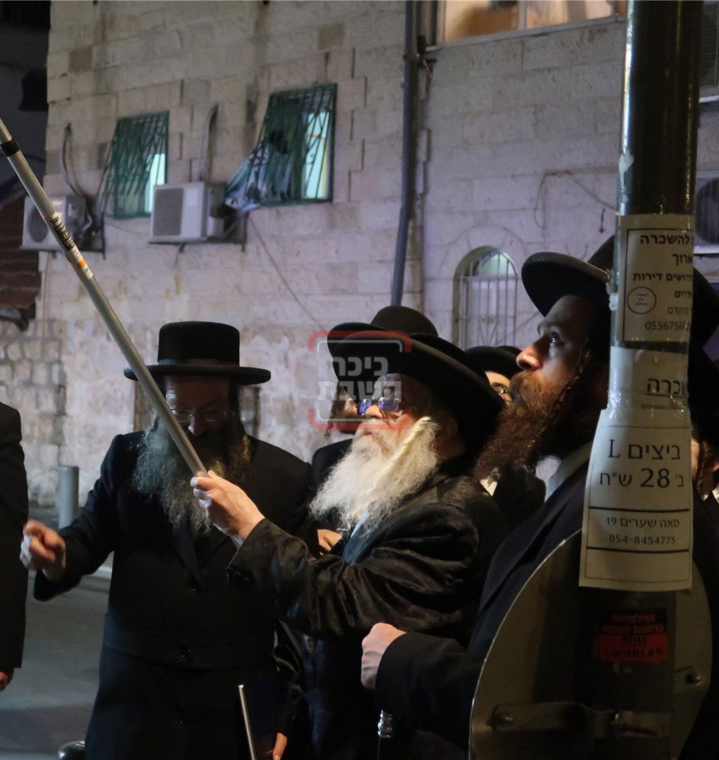 האדמו"ר מקרעטשניף י"ם במצוות שילוח הקן