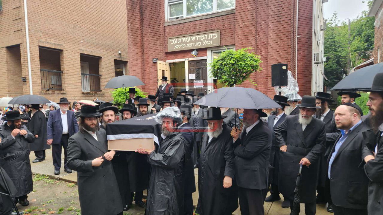 הלוויית הרבנית מליסקא ע"ה