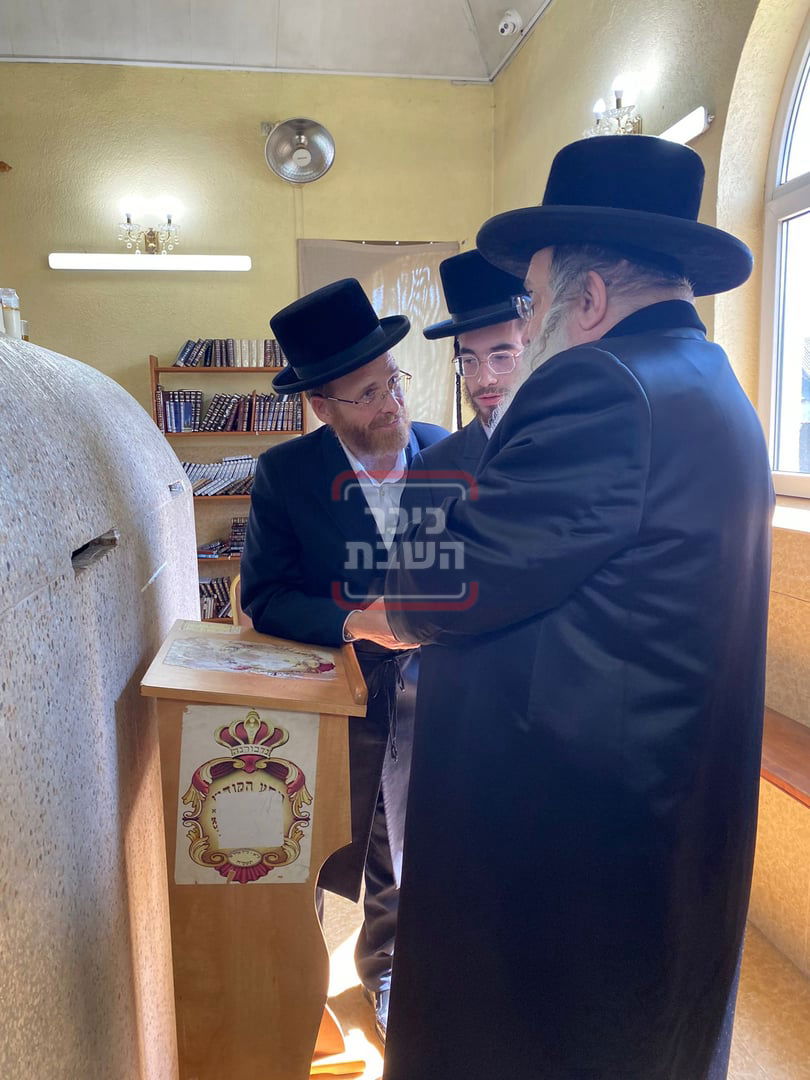 האדמו"ר מנדבורנה בציון בבישטנא