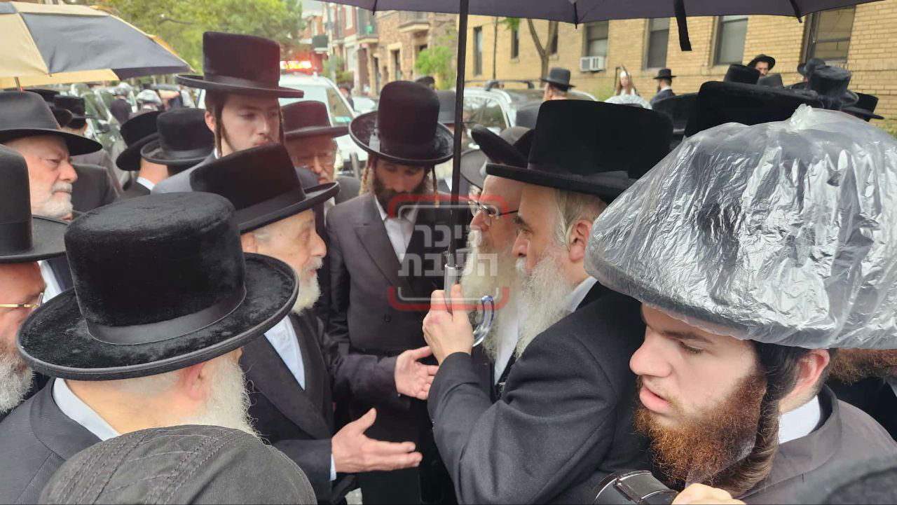 הלוויית הרבנית מליסקא ע"ה