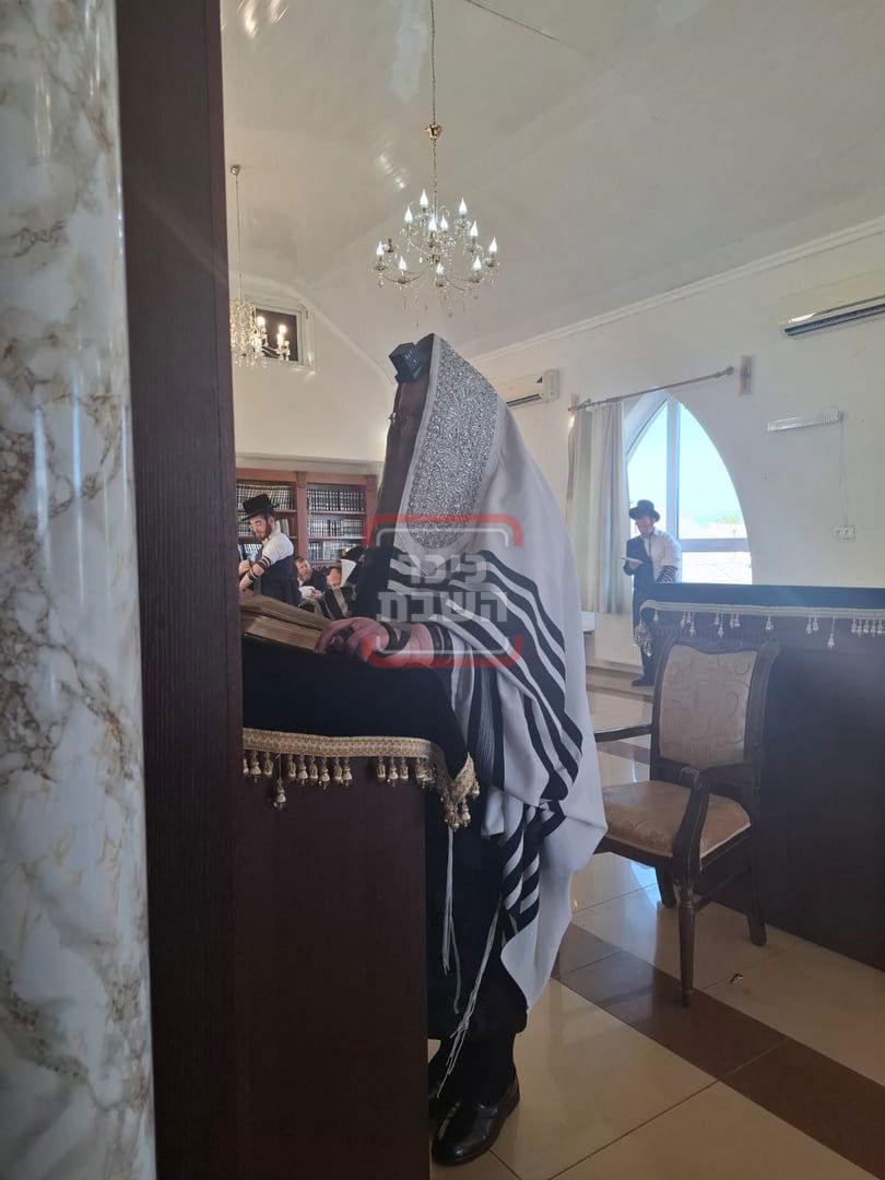 האדמו"ר מנדבורנה בציון בבישטנא