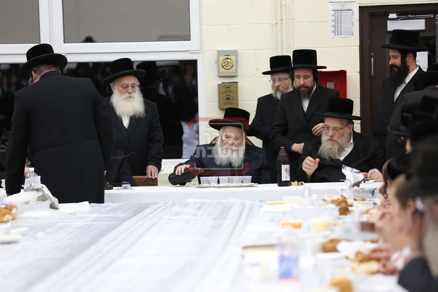 הילולא קדישא של בעל ה'קדושת ציון' מבאבוב, אצל האדמו"ר מבאבוב 