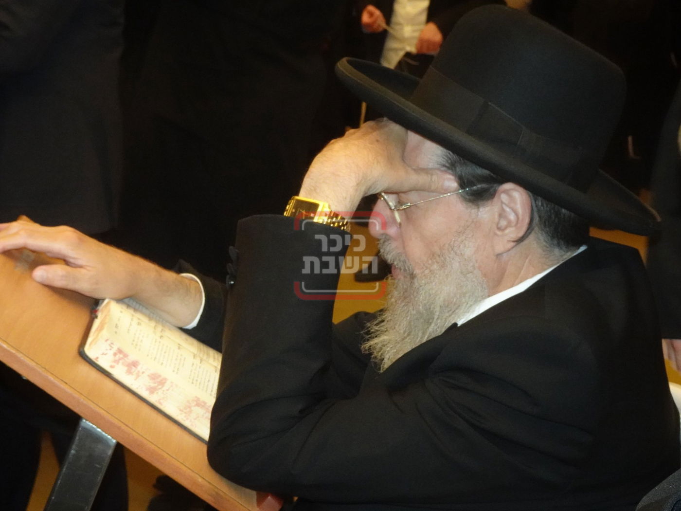 אדמורי"ם ורבנים בכותל המערבי