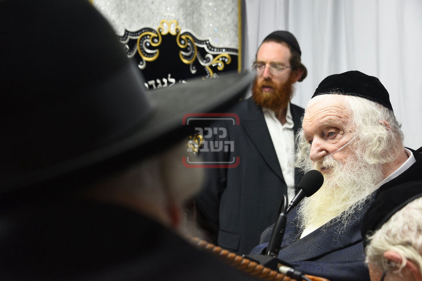 בין הזמנים אב תשפ"ד במעונו של הגר"מ שטרנבוך