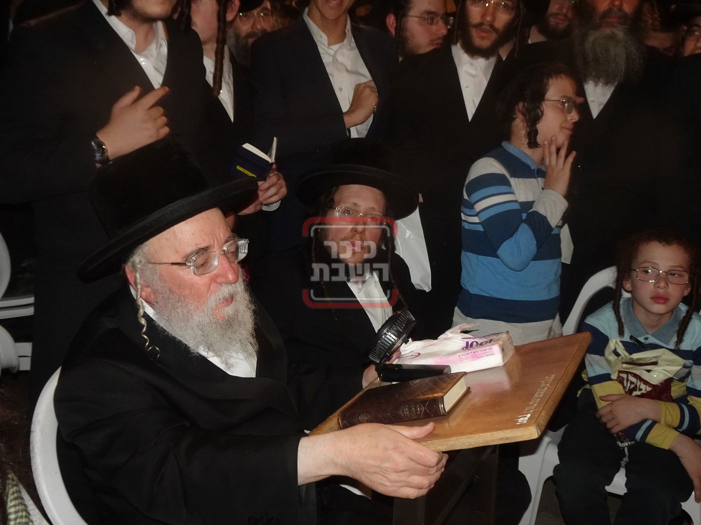 אדמורי"ם ורבנים בכותל המערבי