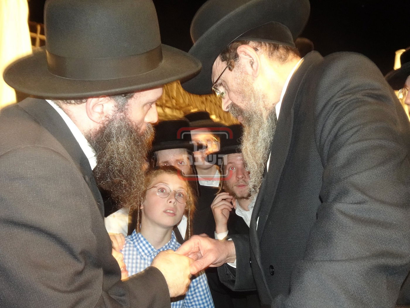 אדמורי"ם ורבנים בכותל המערבי