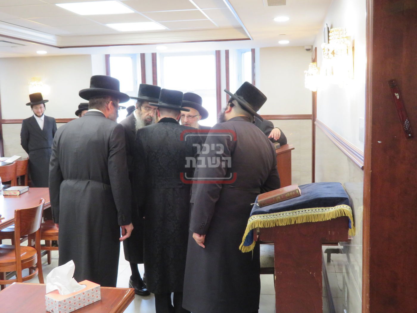 האדמו"ר מסאדיגורה בביקור בכולל בעלזא