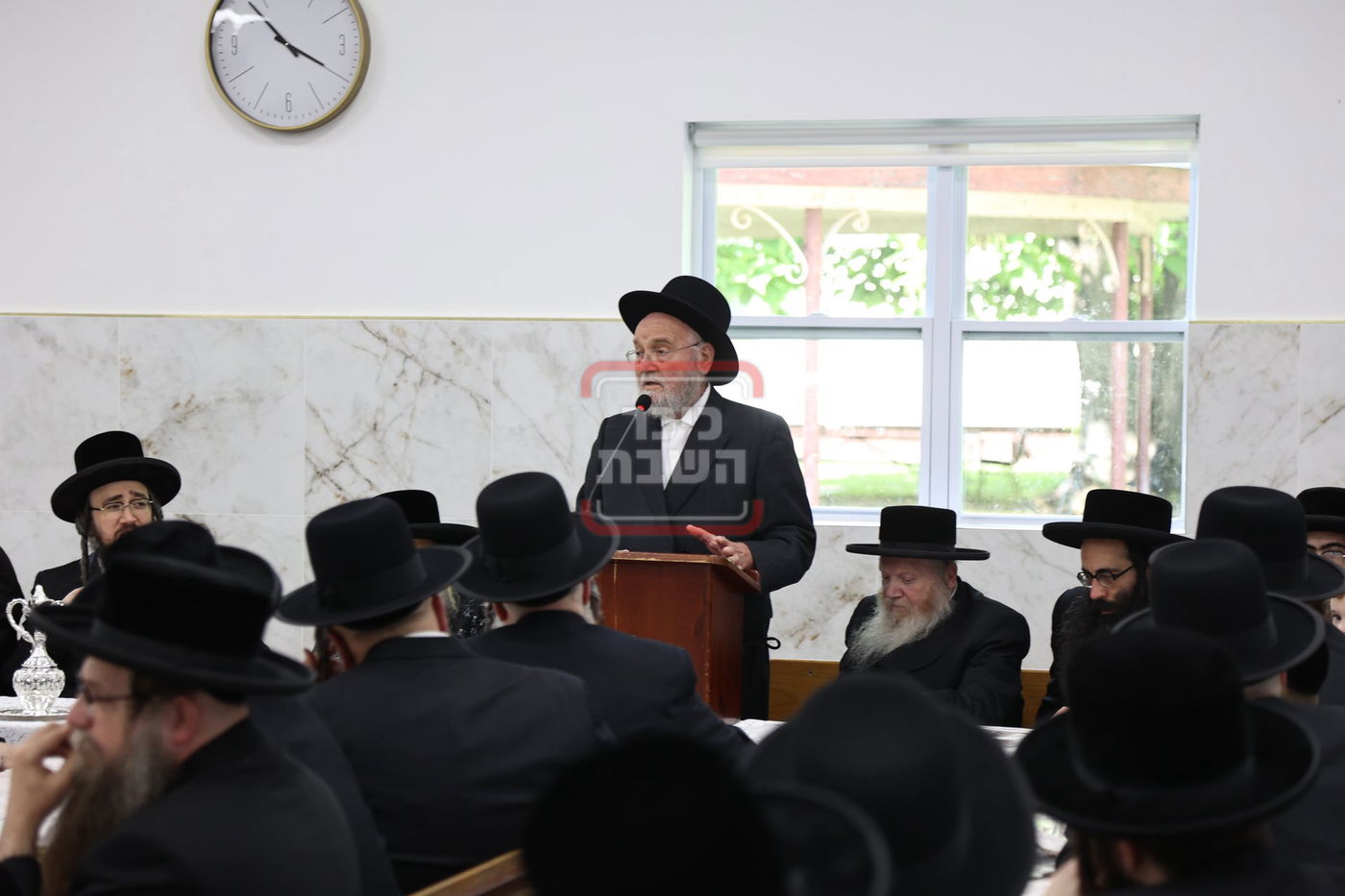 האדמו"ר מסאטמר בביקור במחנה 'בית רחל' ד'סאטמר