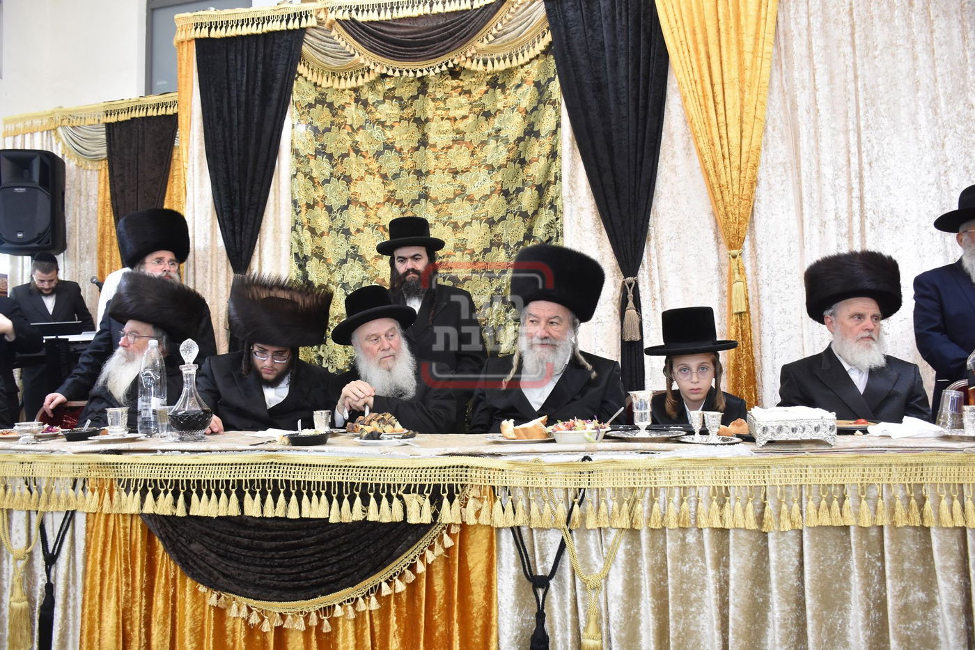 שמחת הבר מצווה והשבע ברכות בחצה"ק אשלג