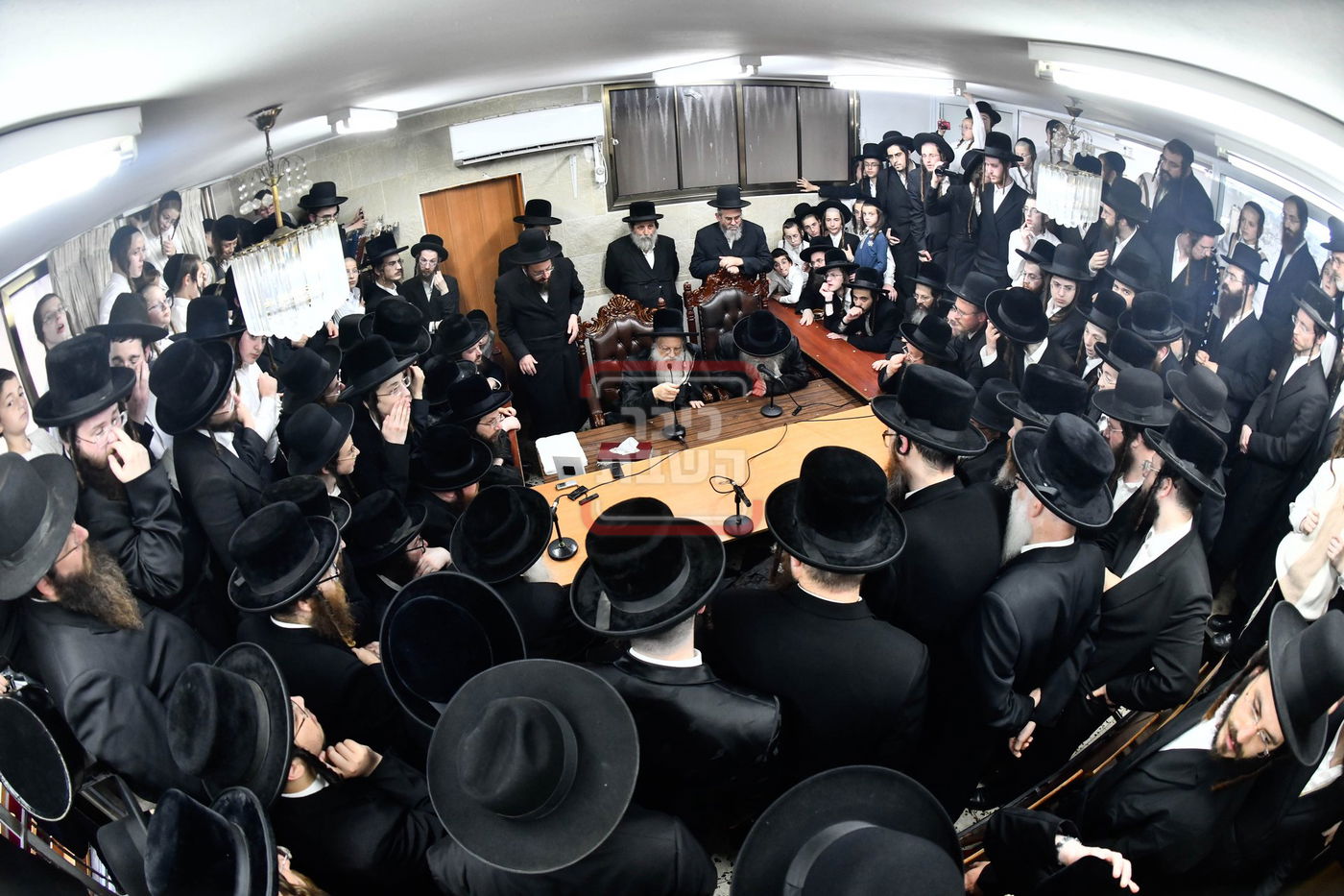 ניחום אבלים בחצה"ק מודז'יץ וקוזמיר 