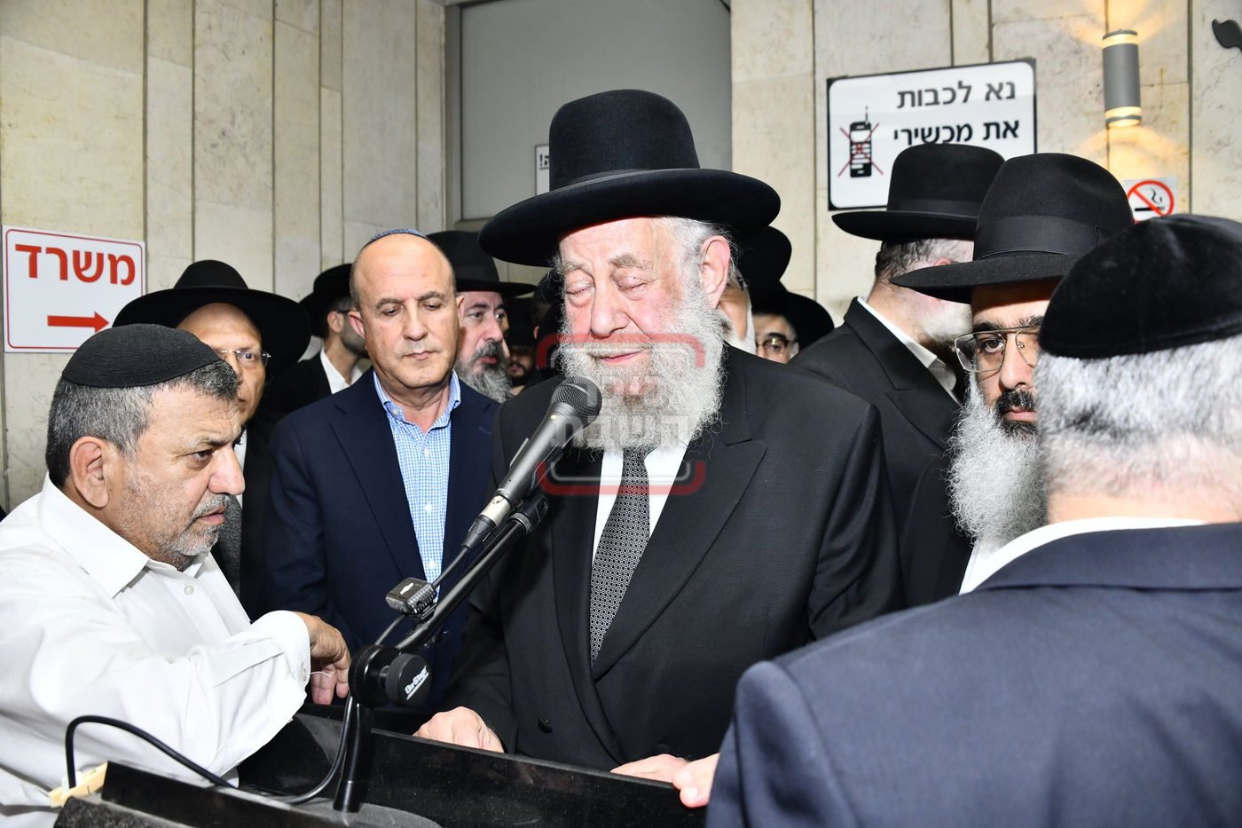 מסע הלוויית האדמו"ר רבי אליהו אבוחצירא