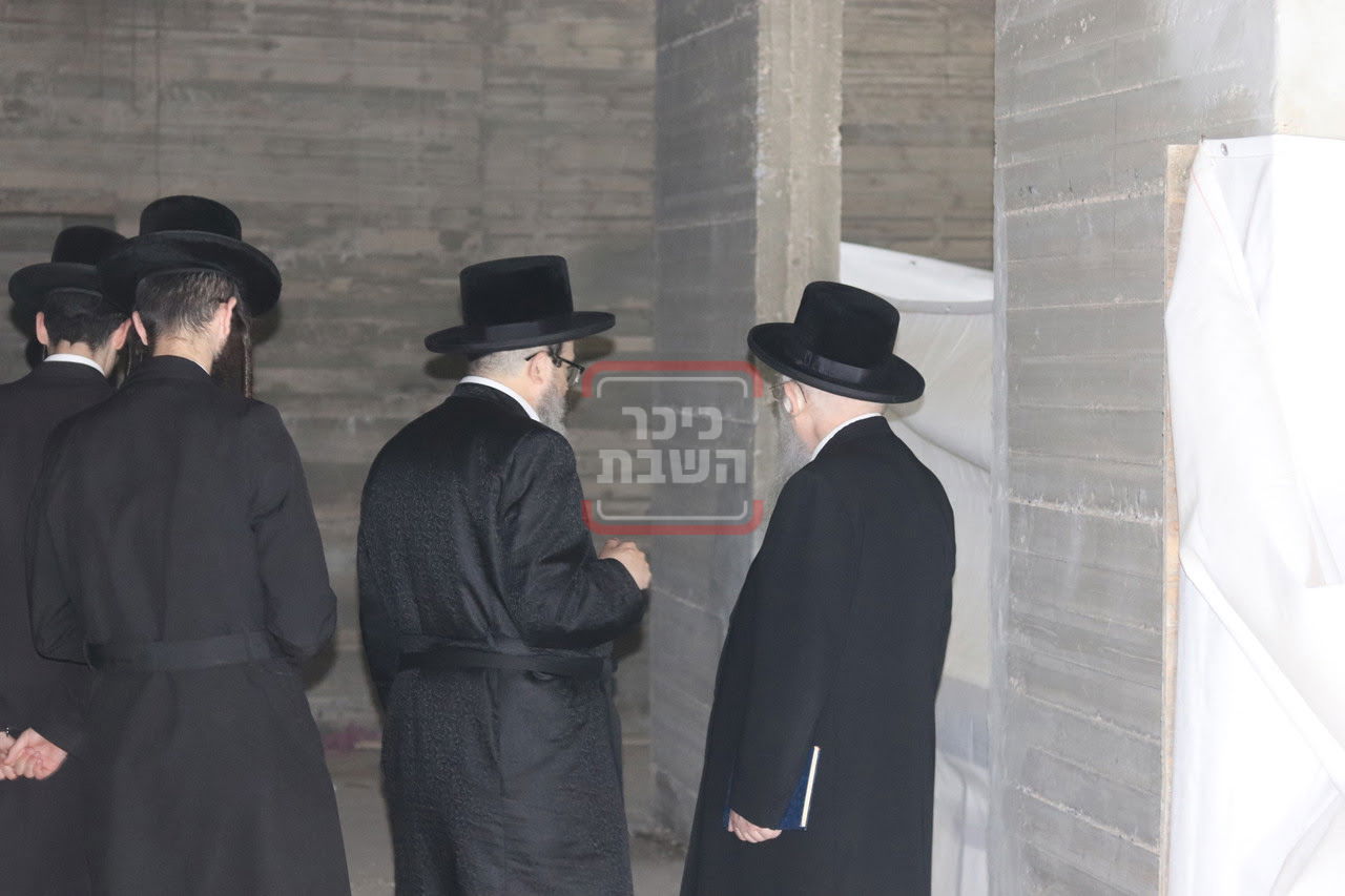 אב"ד גרוסוורדיין בביקור בביתר 