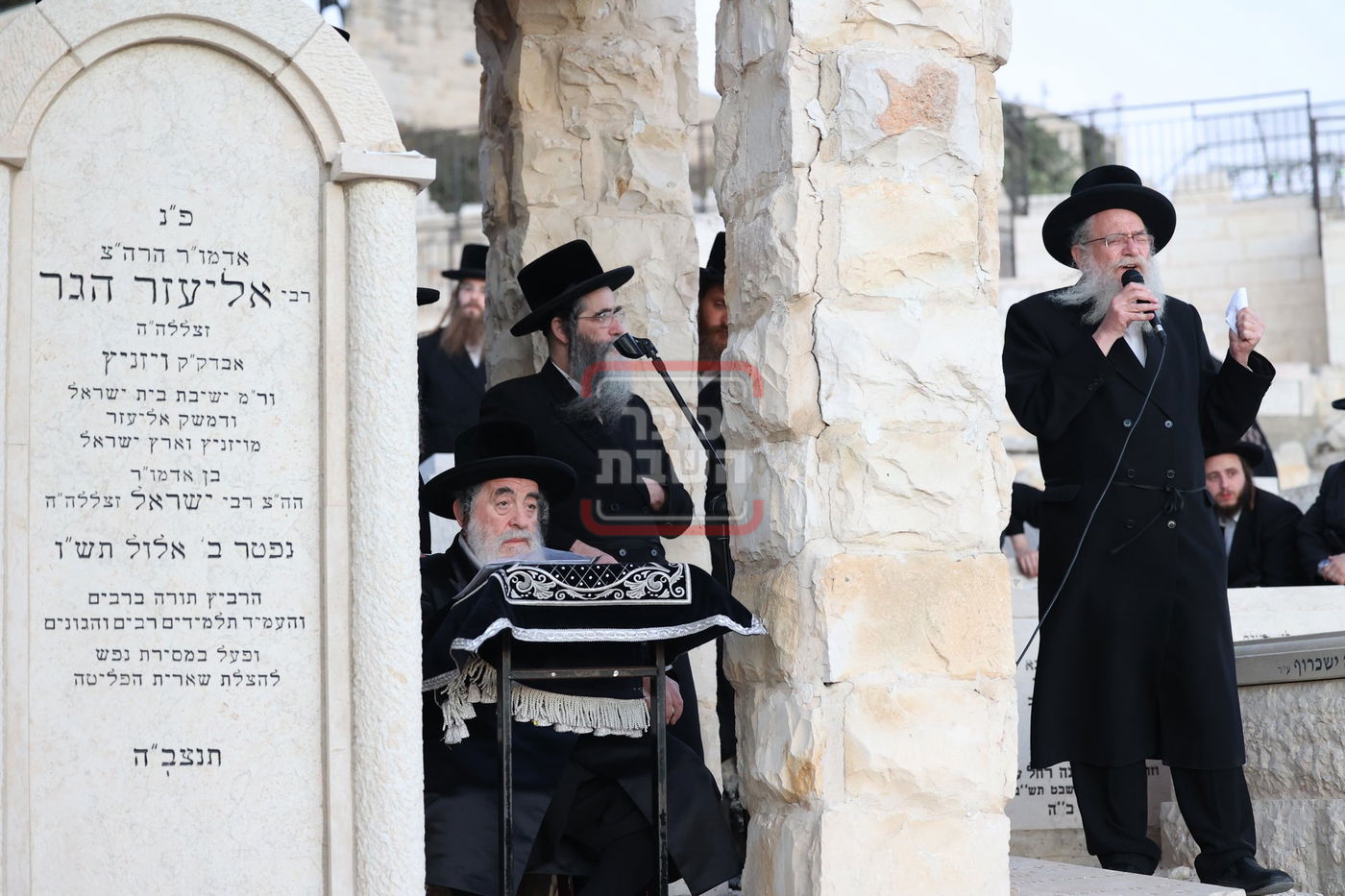 האדמו"ר מויז'ניץ במסע הקודש לעיה"ק ירושלים 