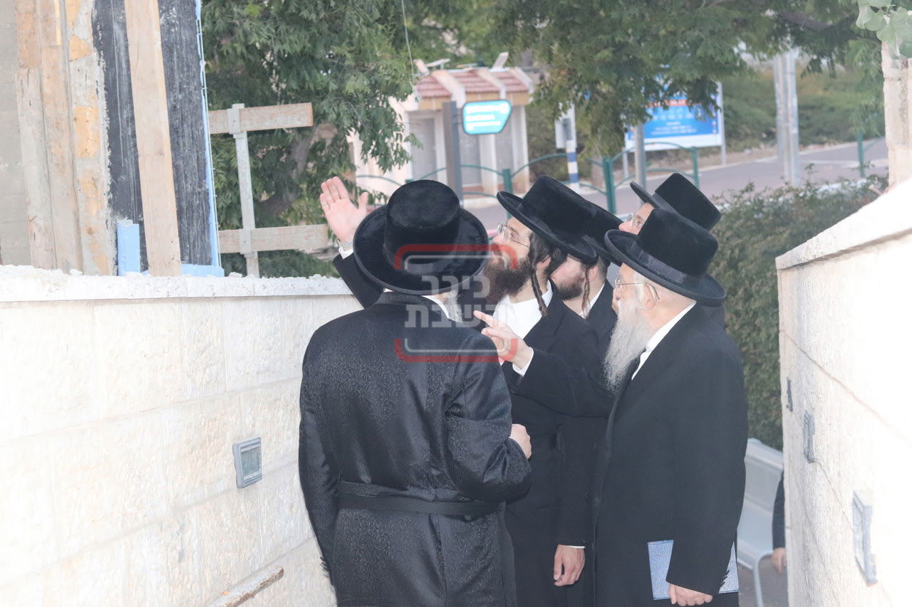 אב"ד גרוסוורדיין בביקור בביתר 