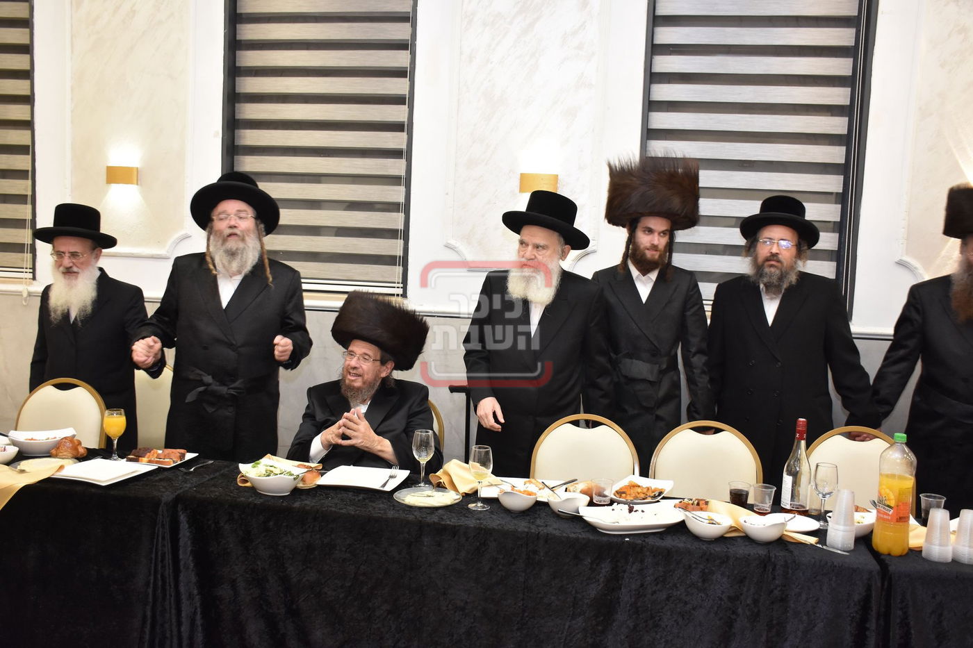 שמחת השבע ברכות לנכד הגה"צ רבי משה נחשוני 