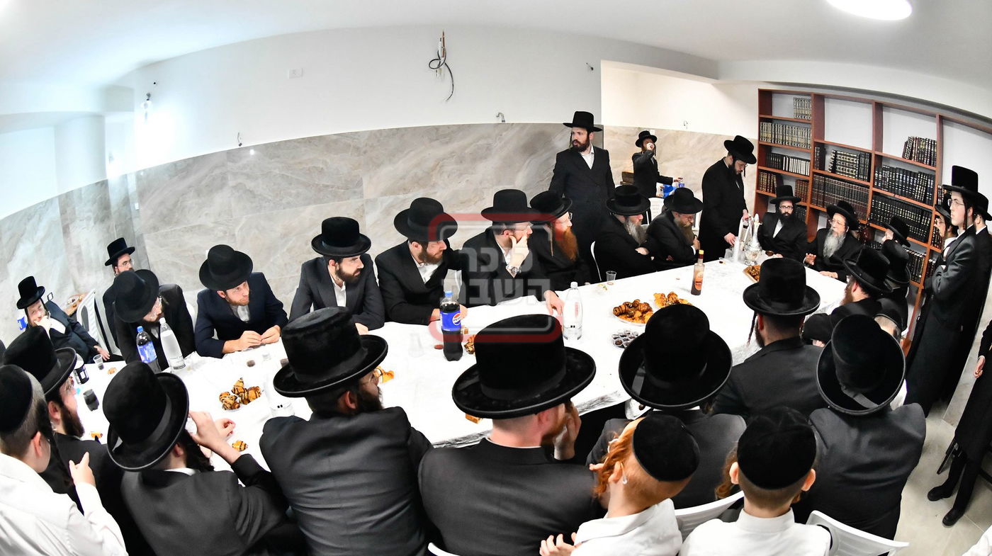 מעמד חנוכת הבית לביהמ"ד 'שבט הלוי' באלעד