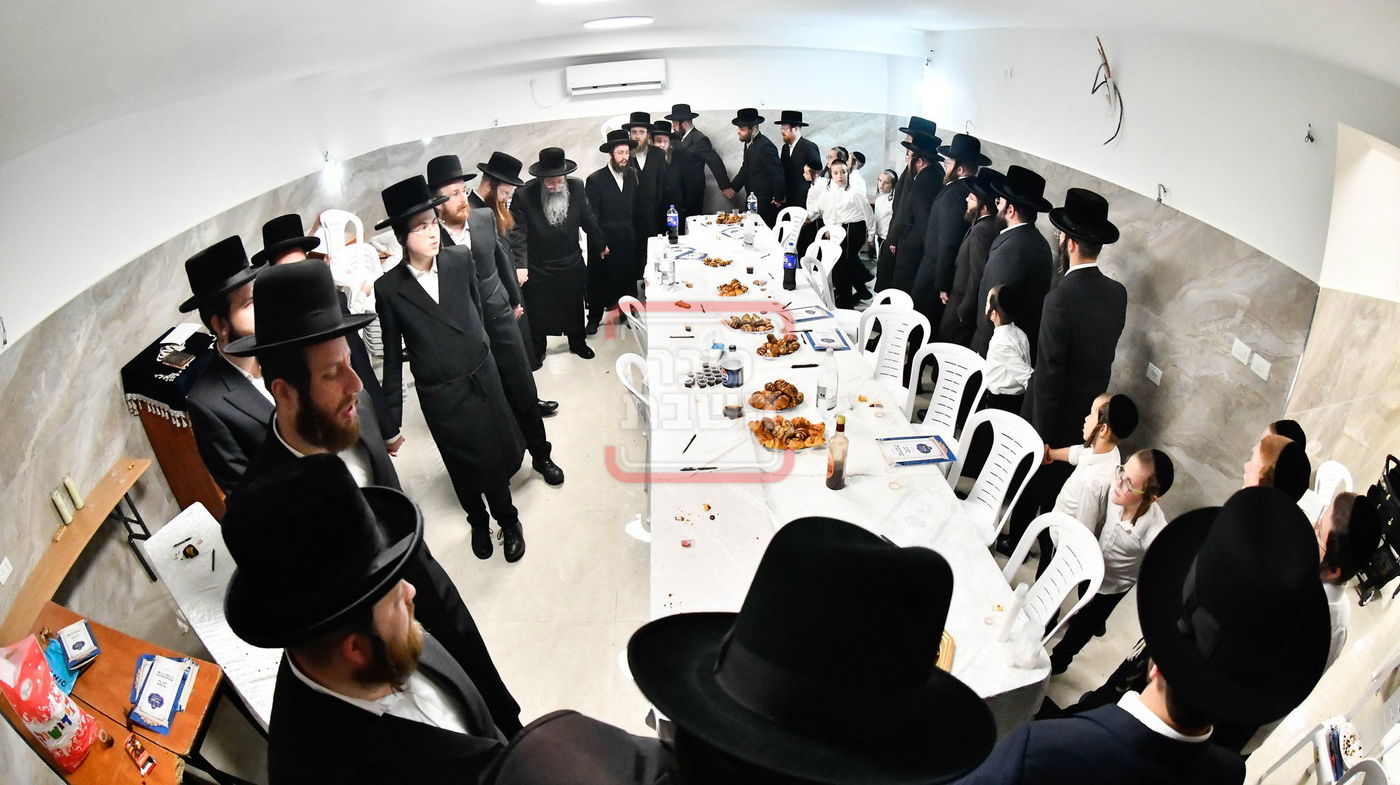 מעמד חנוכת הבית לביהמ"ד 'שבט הלוי' באלעד