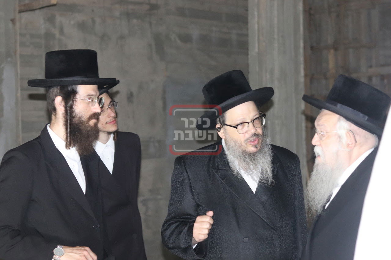 אב"ד גרוסוורדיין בביקור בביתר 