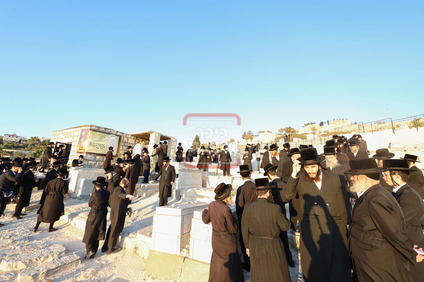 האדמו"ר מויז'ניץ במסע הקודש לעיה"ק ירושלים 
