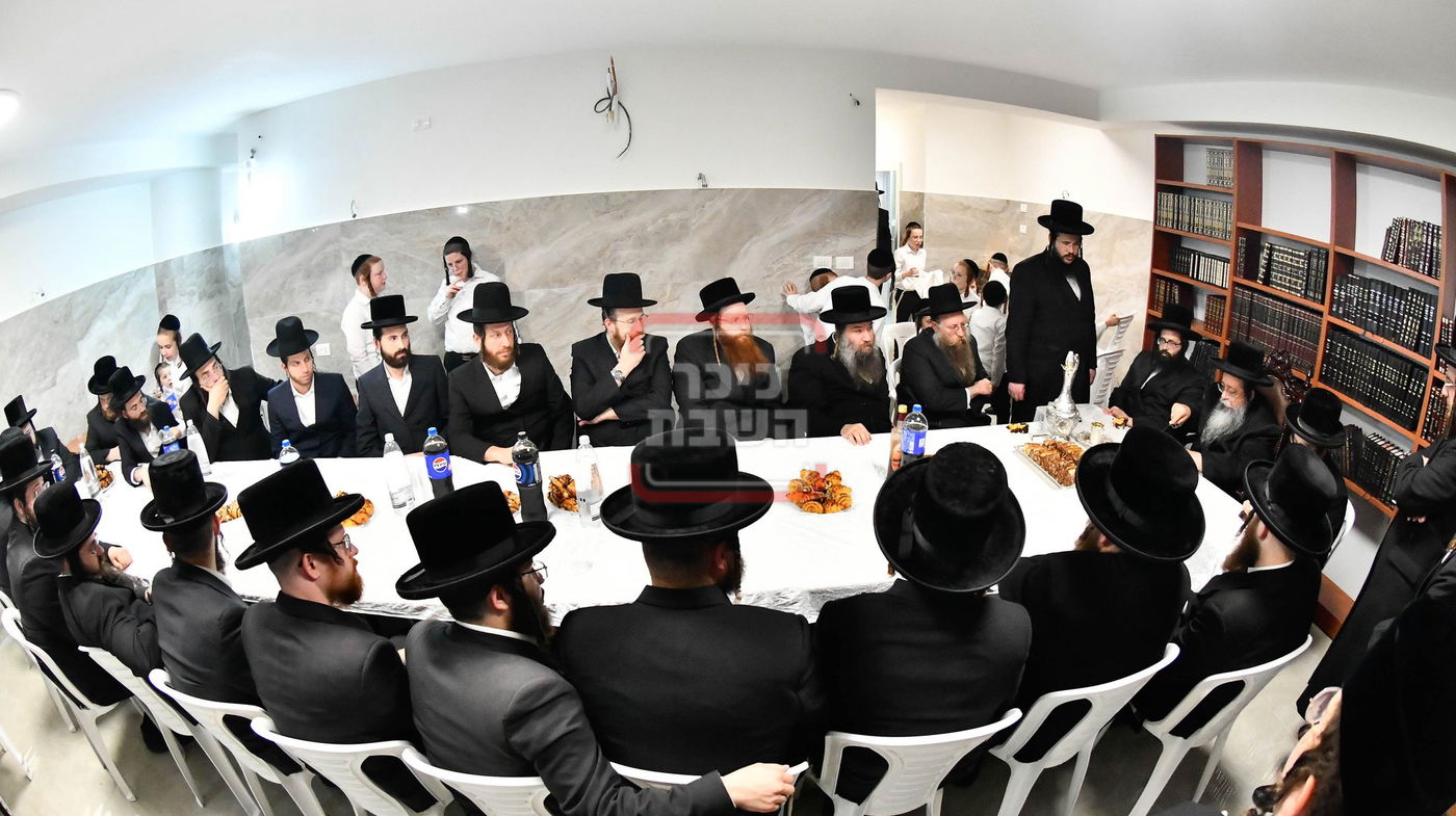 מעמד חנוכת הבית לביהמ"ד 'שבט הלוי' באלעד