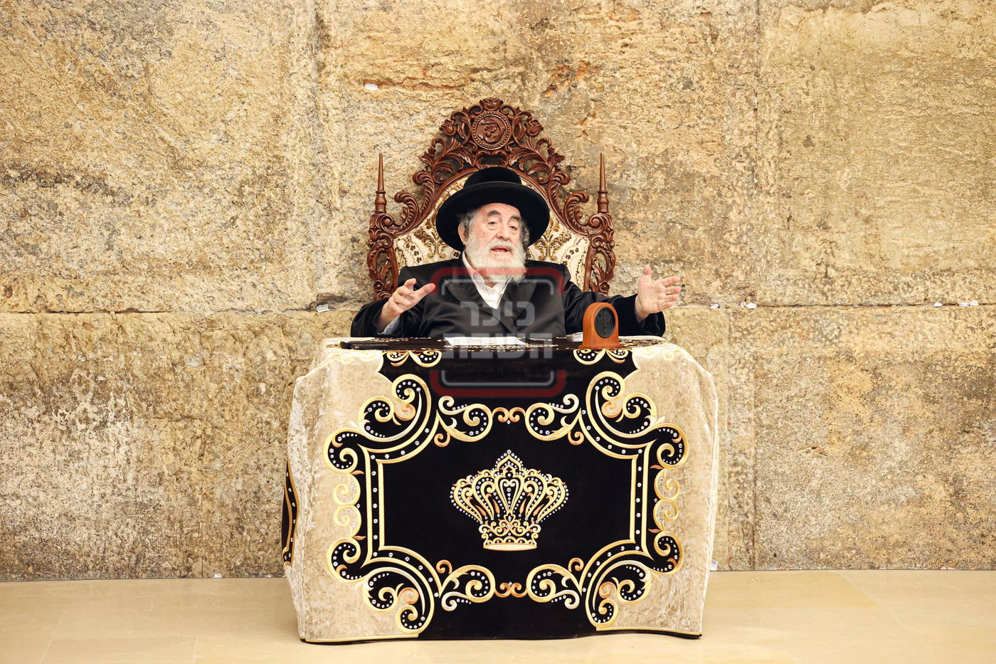 האדמו"ר מויז'ניץ במסע הקודש לעיה"ק ירושלים 