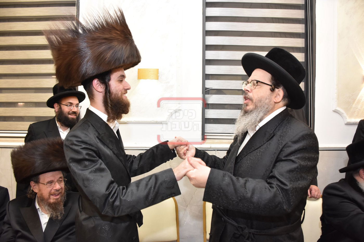 שמחת השבע ברכות לנכד הגה"צ רבי משה נחשוני 