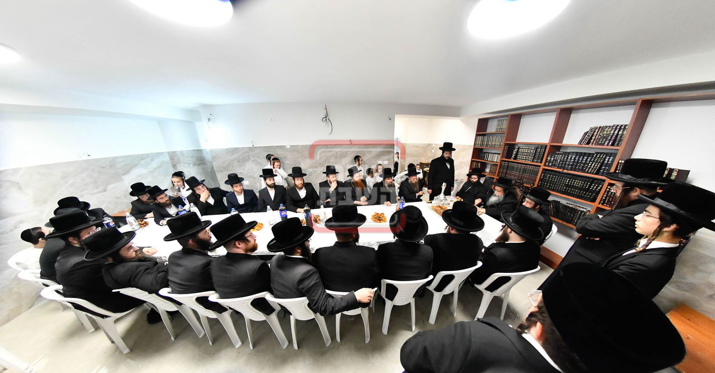 מעמד חנוכת הבית לביהמ"ד 'שבט הלוי' באלעד