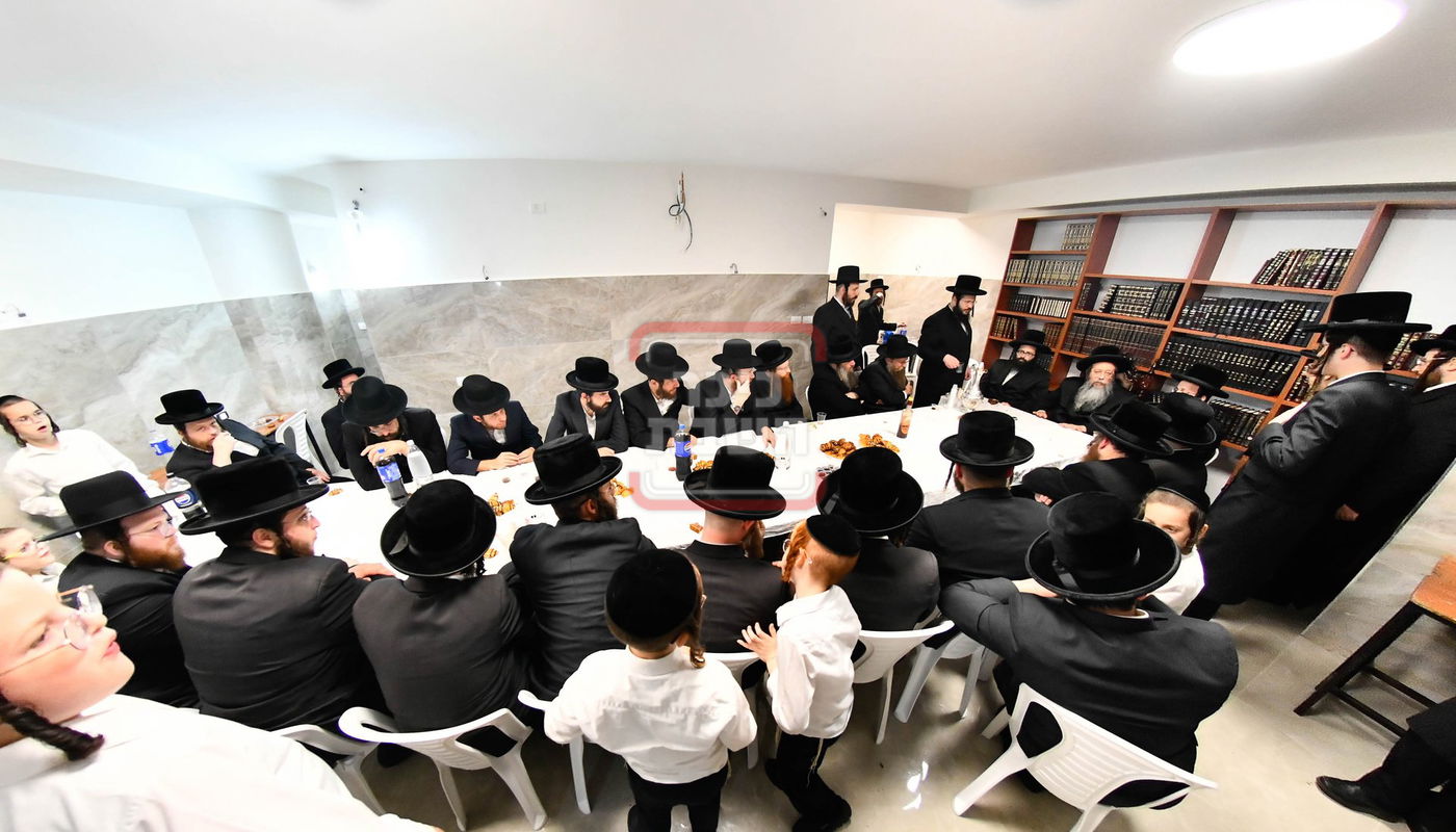 מעמד חנוכת הבית לביהמ"ד 'שבט הלוי' באלעד