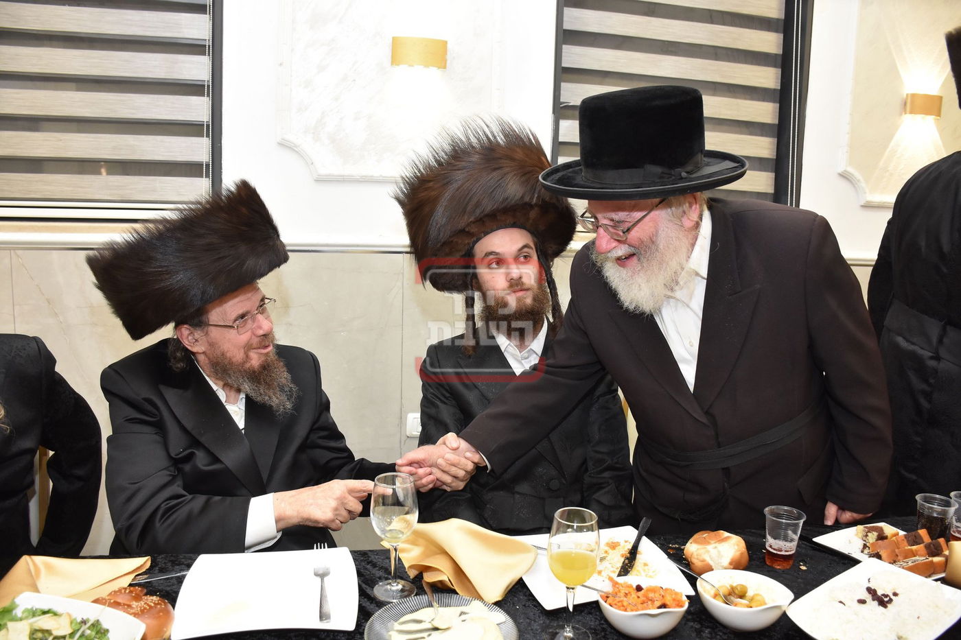 שמחת השבע ברכות לנכד הגה"צ רבי משה נחשוני 