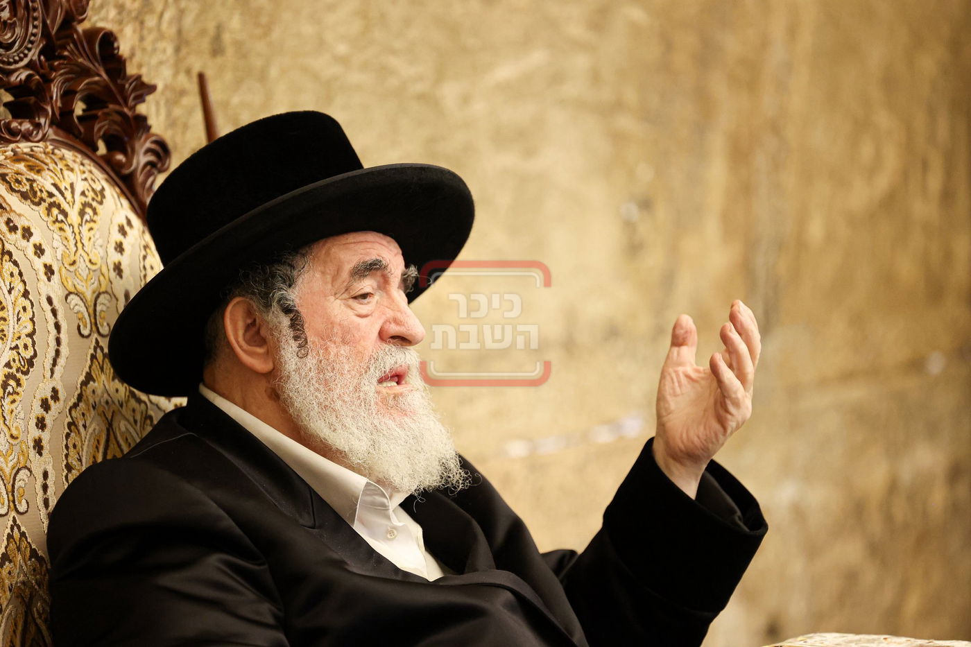 האדמו"ר מויז'ניץ במסע הקודש לעיה"ק ירושלים 